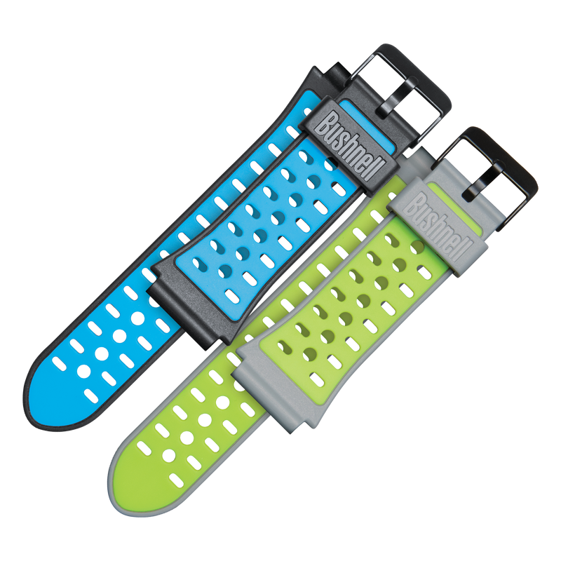 Replacement iON2 GPS watchband, available in two reversible color combinations. 